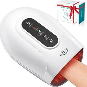 Hand Massager for Arthritis and Carpal Tunnel Relief, Cordless Electric Hand